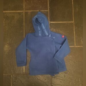 Kids Blue Hooded Jacket